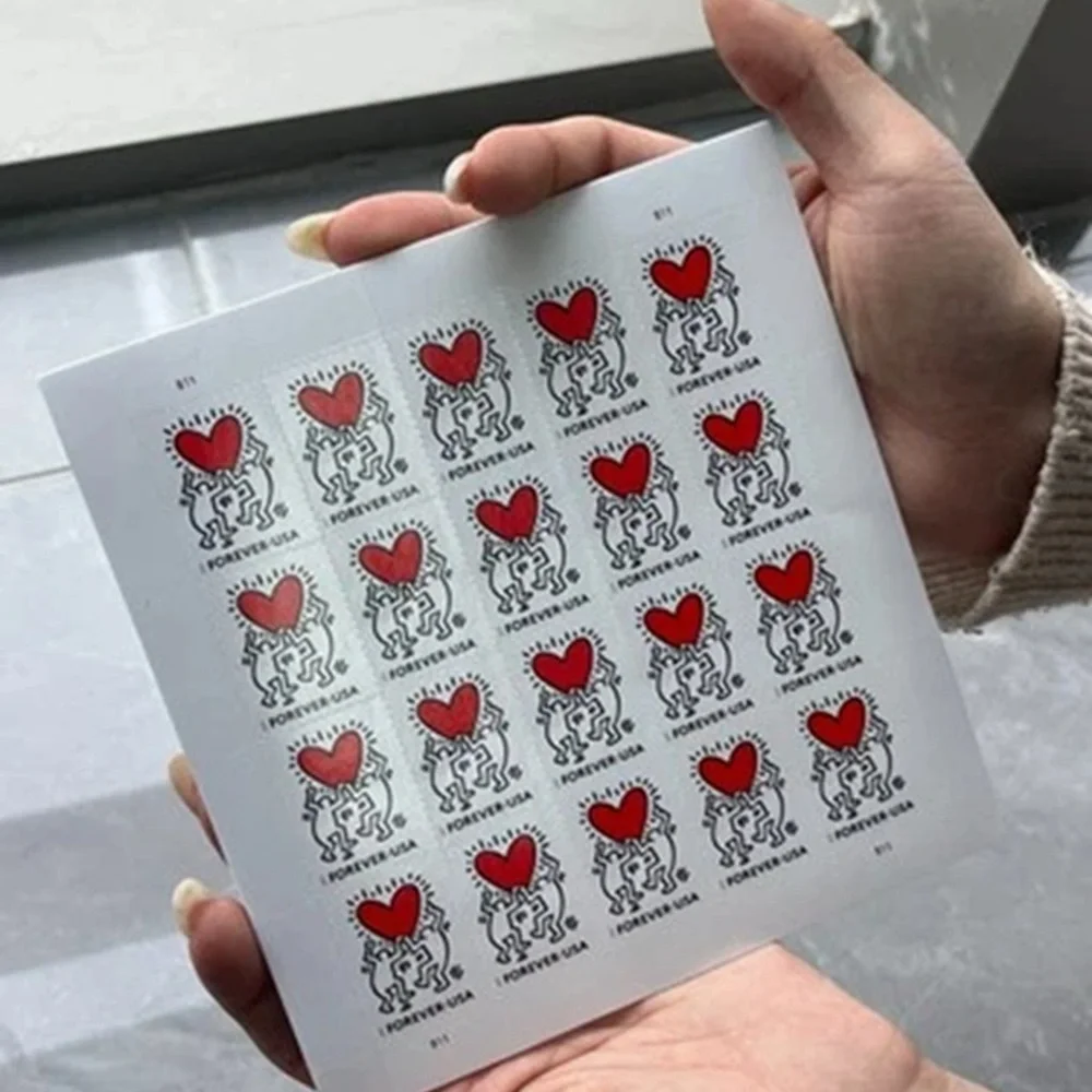 2025USA  Forever Love Series Stamp - 50 Books